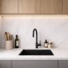 blat kuchenny z konglomeratu F-Quartz Calacatta Gold